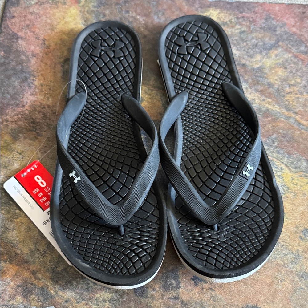 Under Armour Women’s Black Flip Flops